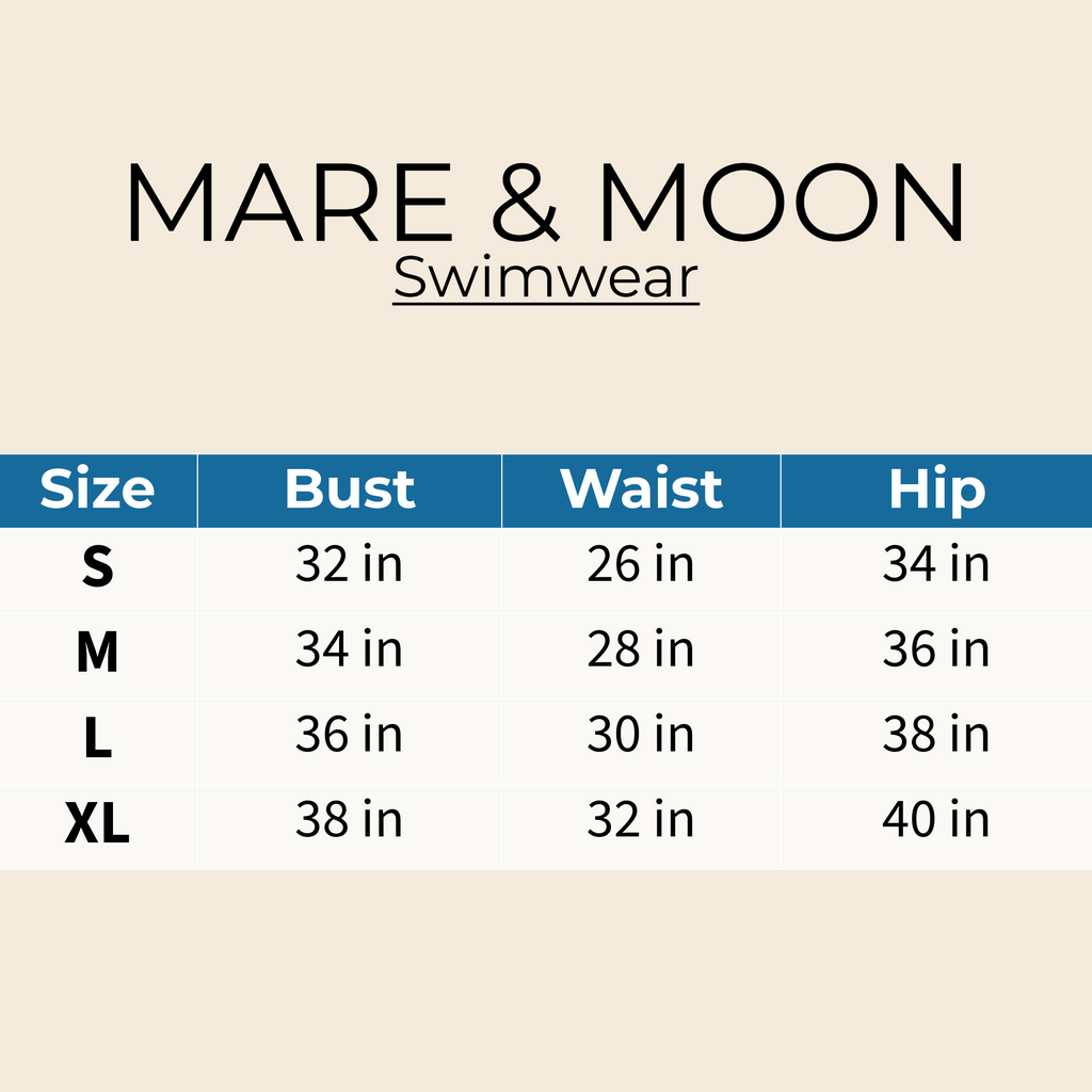 Blue Athletic Bikini Set - High Waist Sporty Swimwear | Mare & Moon