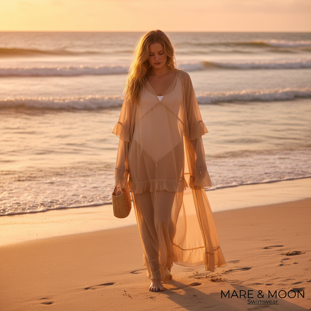 Beach lifestyle mockup