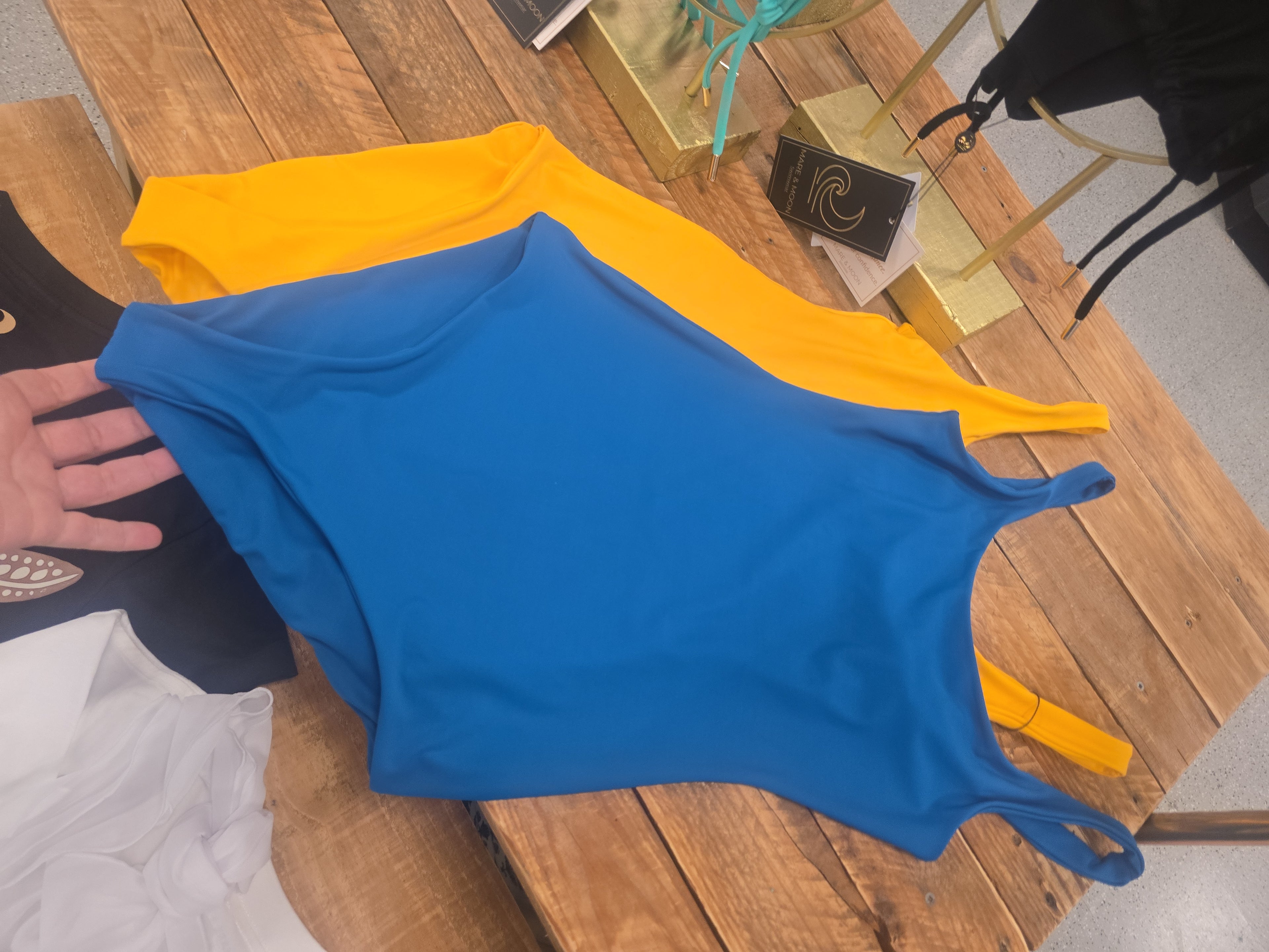 Sun Yellow One-Piece Swimsuit – Handmade in Puerto Rico | Lycra Xtra Life